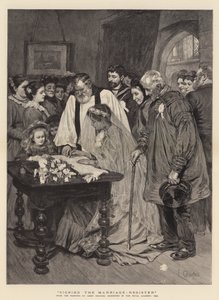 Assinatura do Registro de Casamento